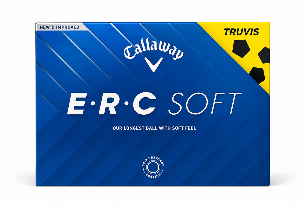 CALLAWAY ERC SOFT TRUVIS YELLOW GOLF BALLS