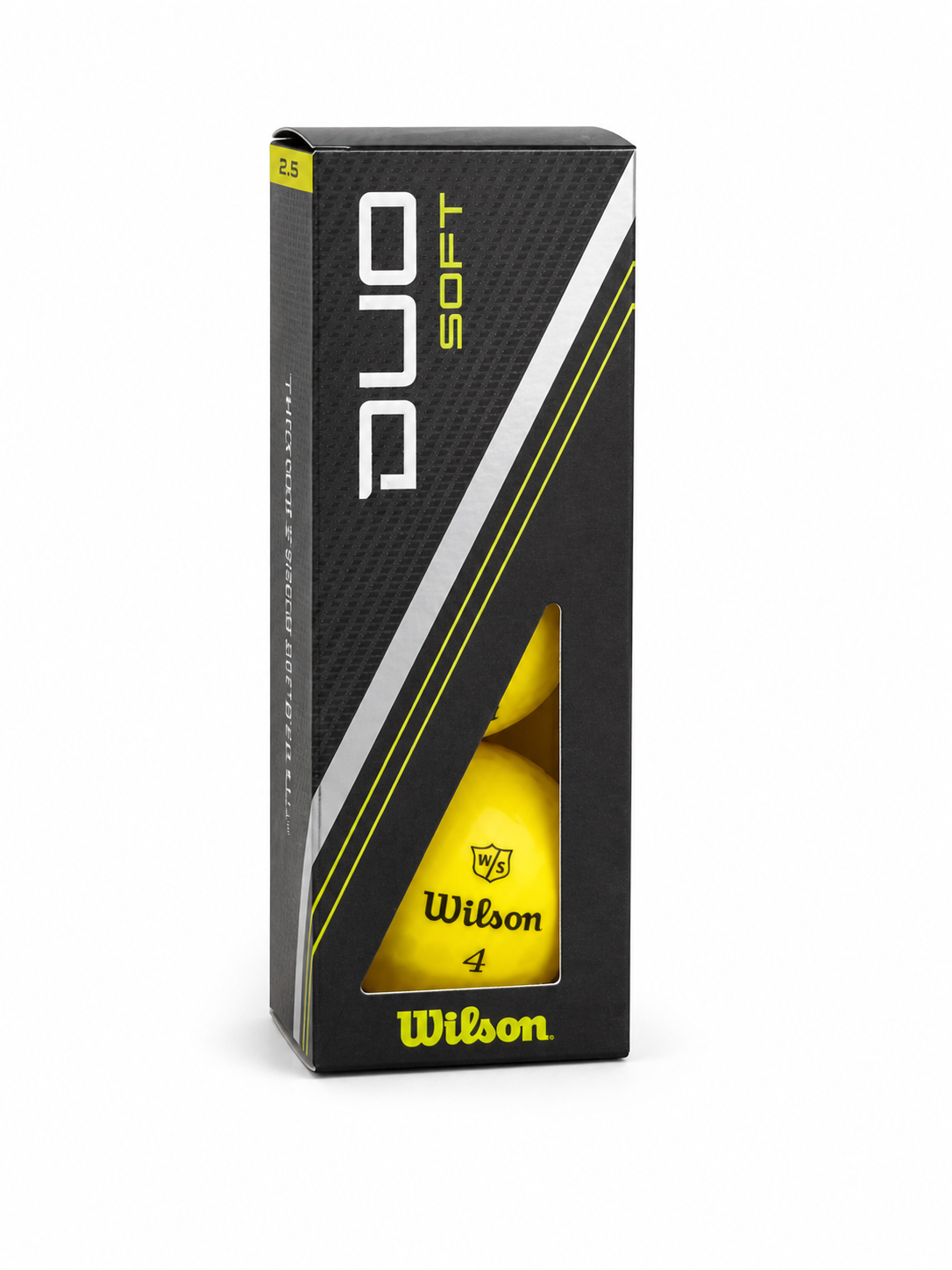 WILSON DUO SOFT YELLOW GOLF BALLS