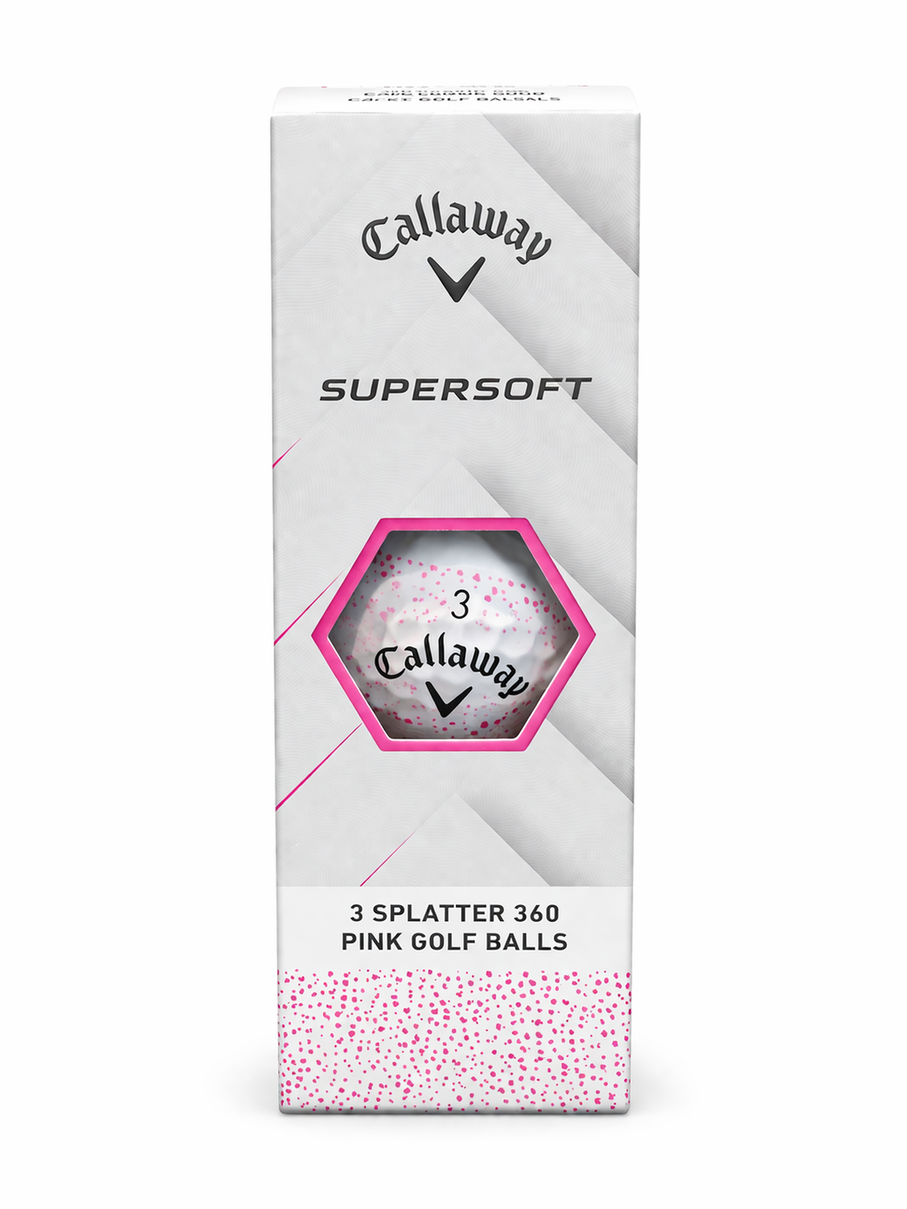 Callaway Supersoft Splatter 360 Pink