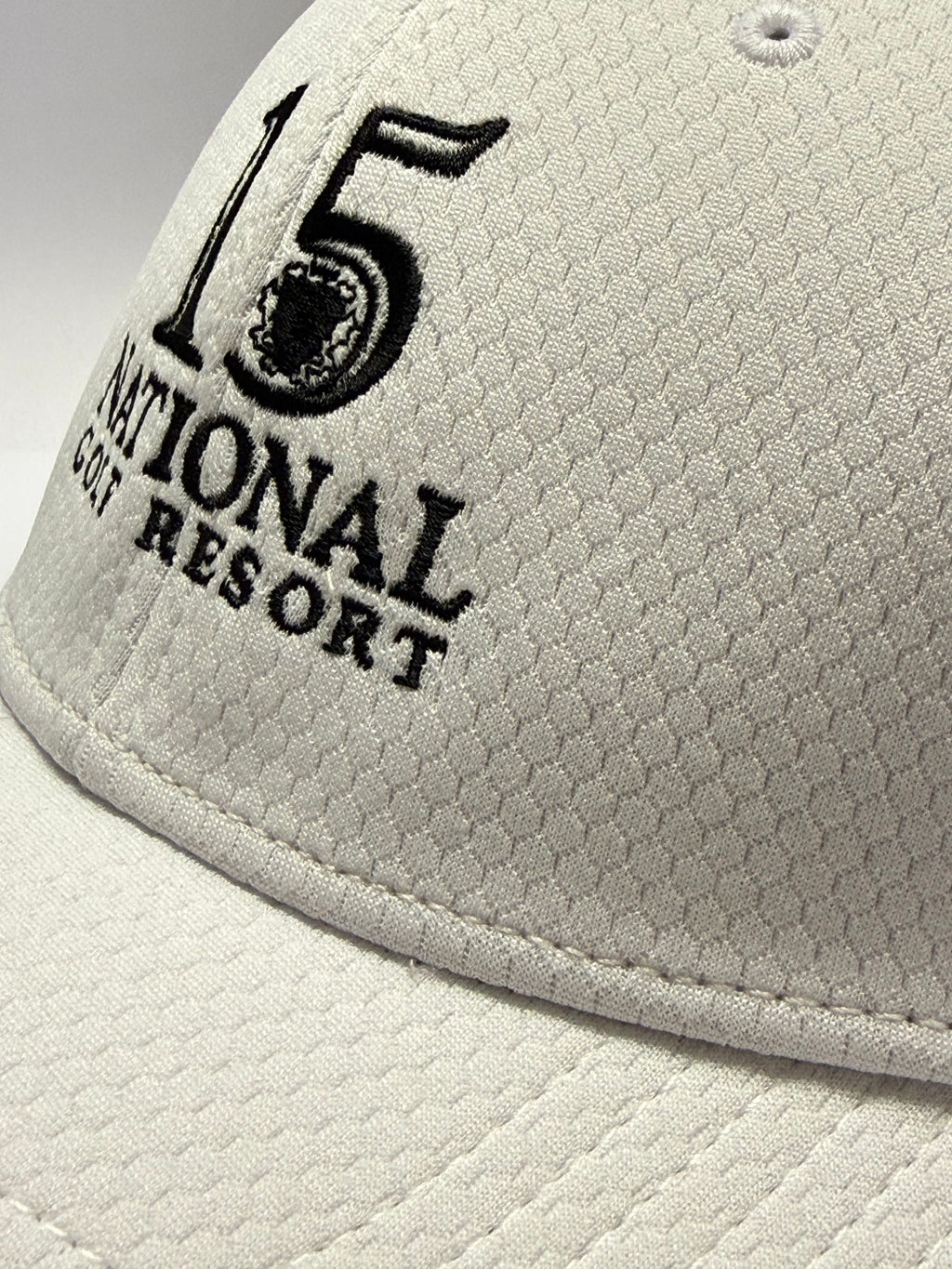 FRONT CRESTED LOGO CAP MAN WHITE