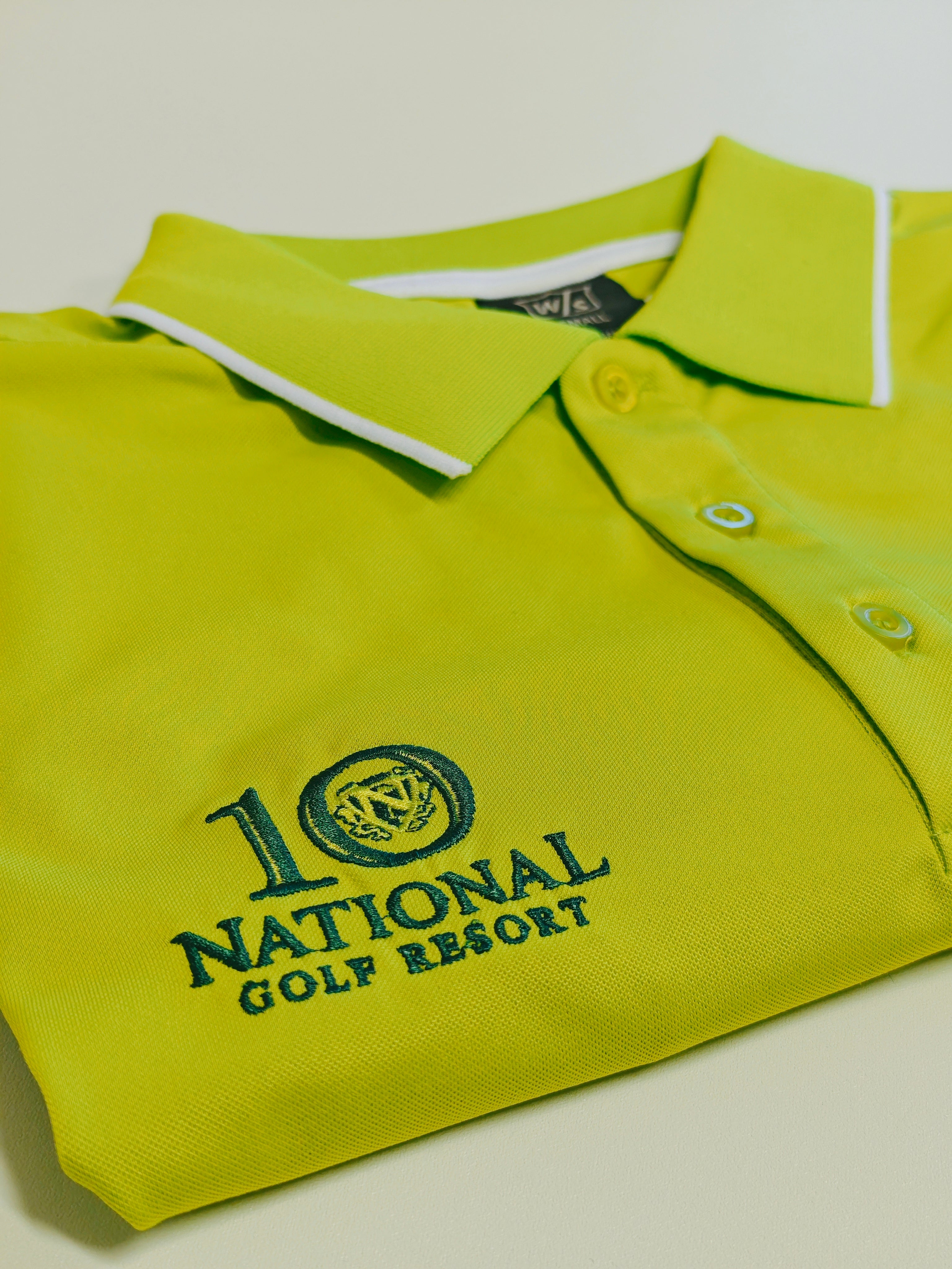 CALLAWAY MEN'S CLASSIC POLO (LIME PUNCH)
