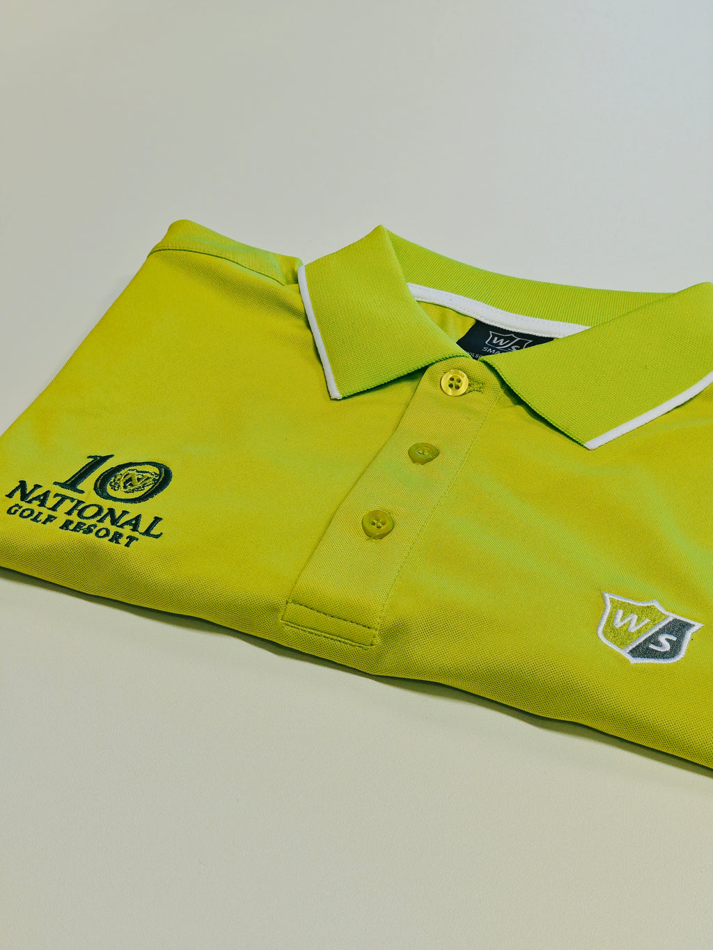 CALLAWAY MEN'S CLASSIC POLO (LIME PUNCH)