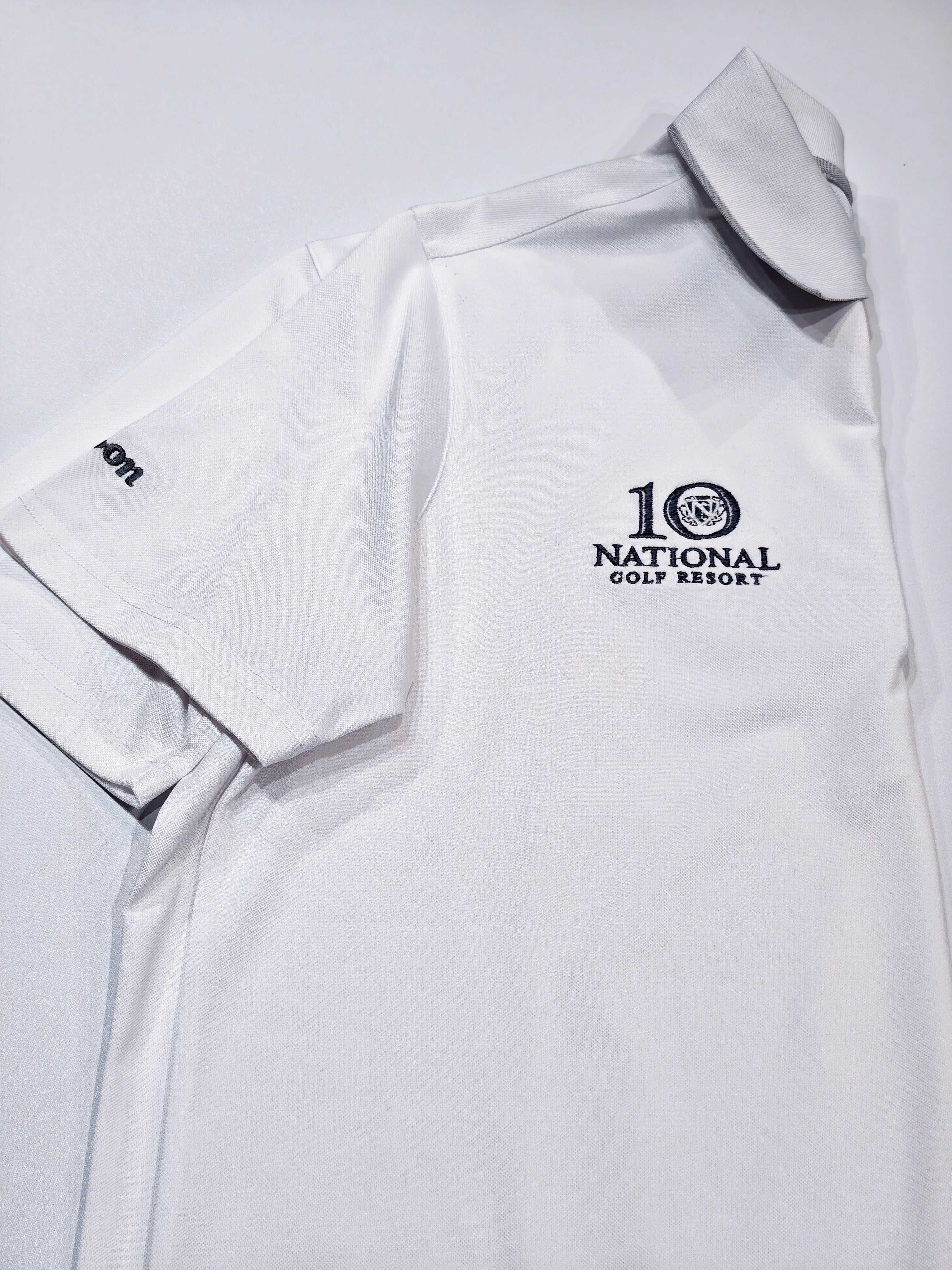 WILSON MEN'S CLASSIC POLO LOGO (WHITE)