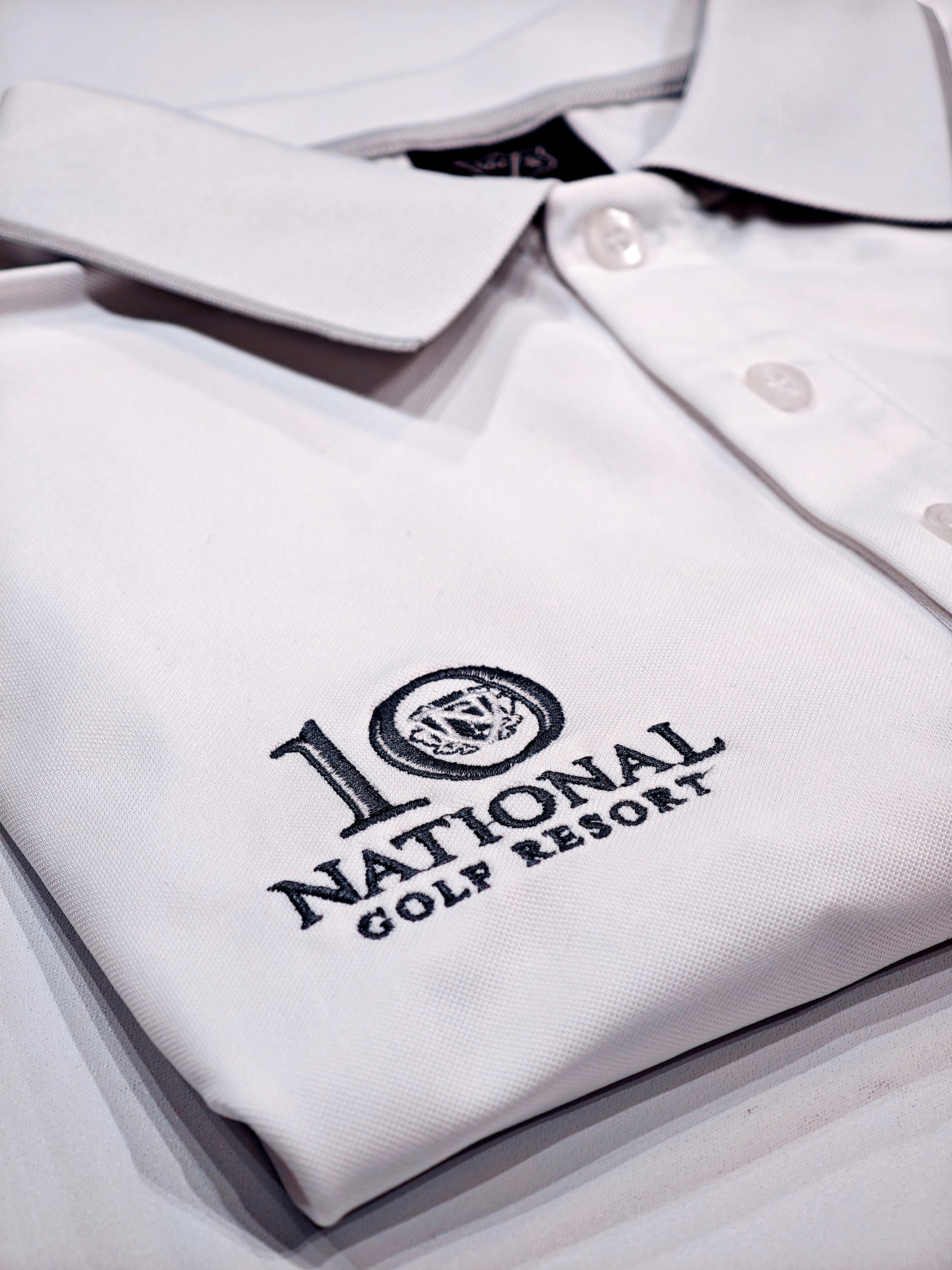 WILSON MEN'S CLASSIC POLO LOGO (WHITE)