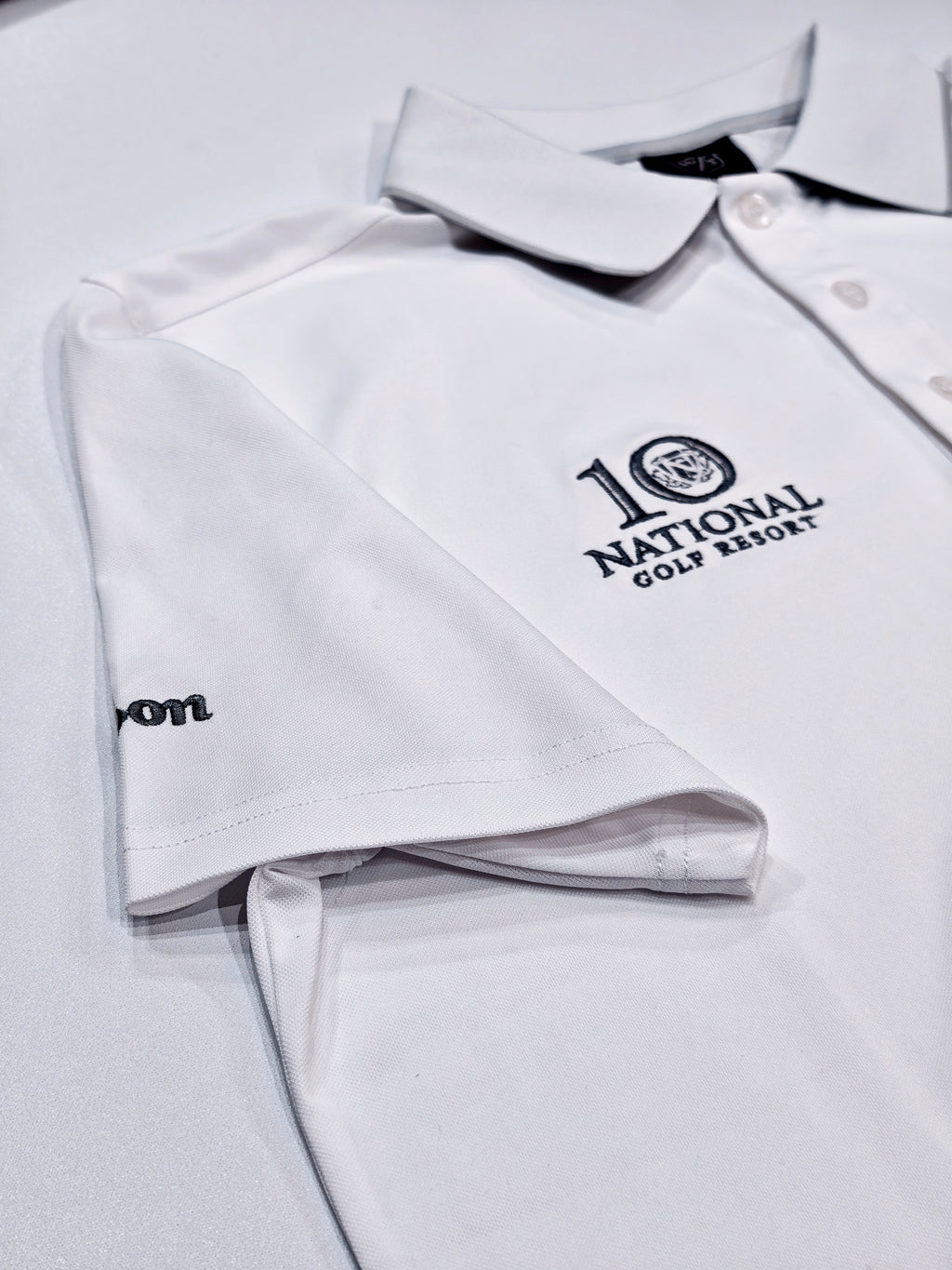 WILSON MEN'S CLASSIC POLO LOGO (WHITE)