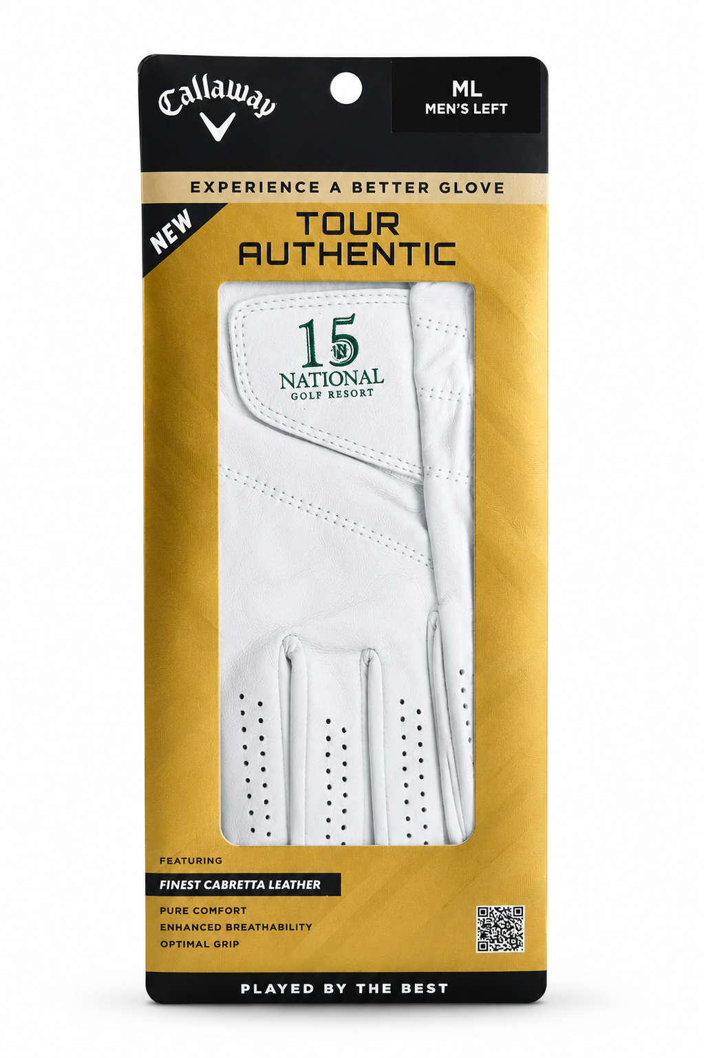 CALLAWWAY TOUR AUTHENTIC GLOVE MEN'S LEFT M/L