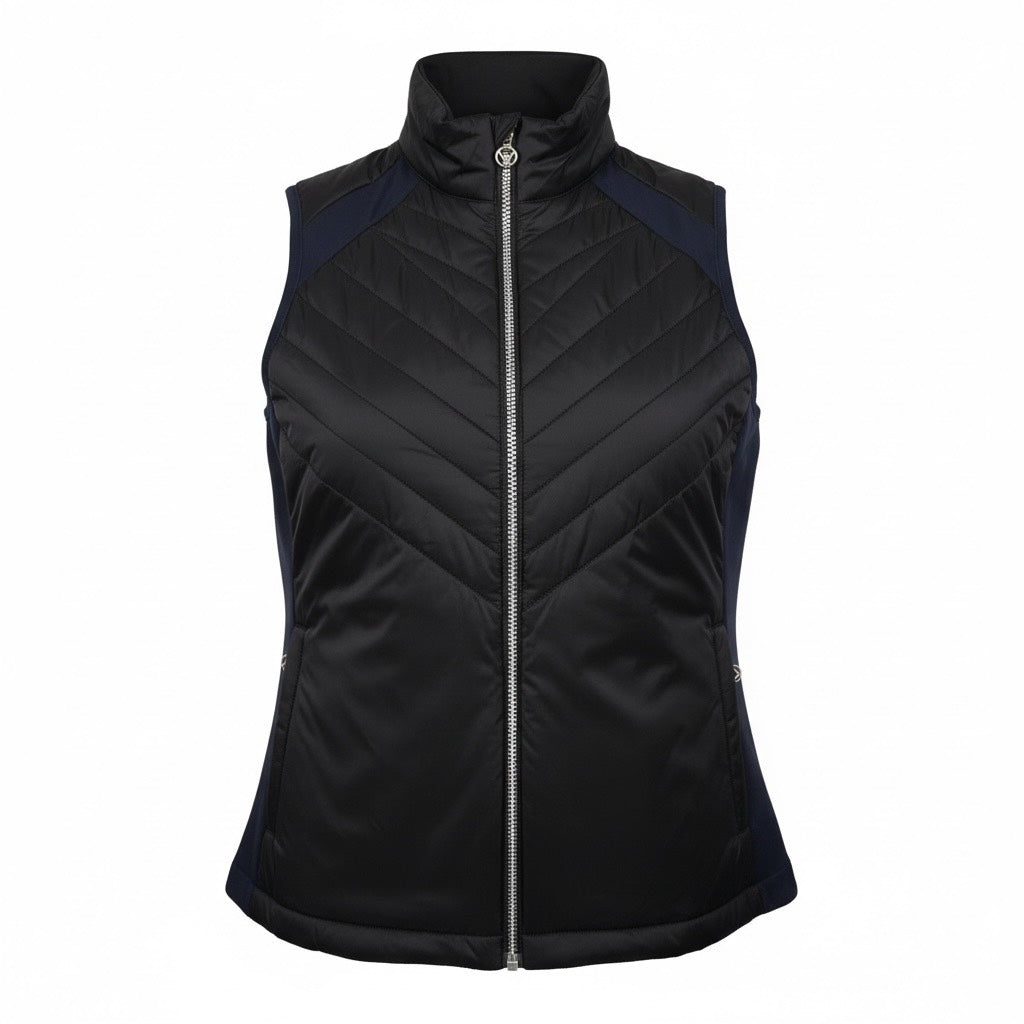 CALLAWAY LADIES QUILTED VEST (PEACOAT)