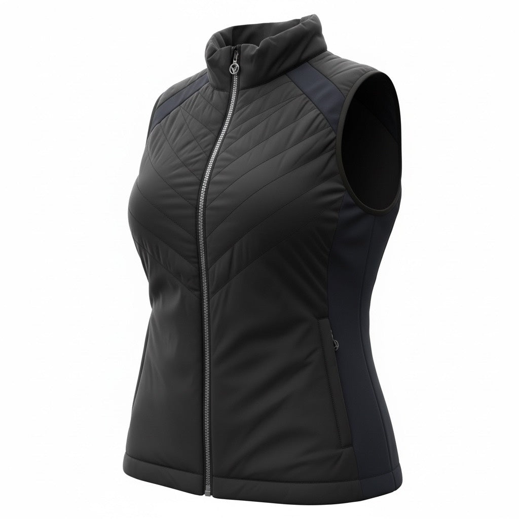 CALLAWAY LADIES QUILTED VEST (PEACOAT)
