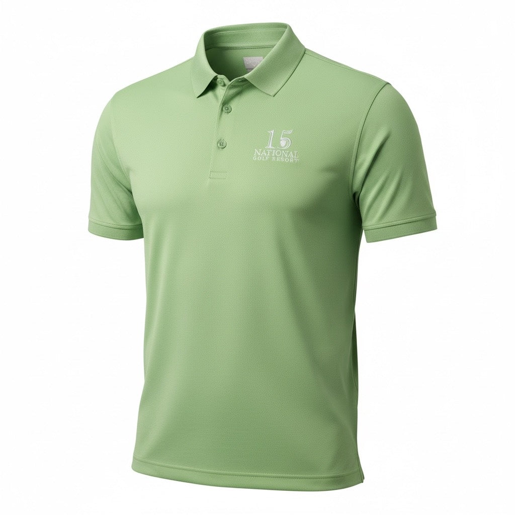 CALLAWAY MEN'S GOLF POLO GREEN ASH