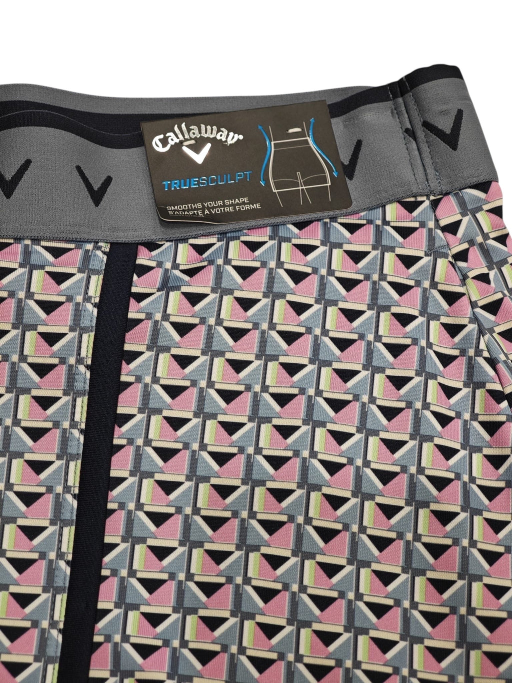 Women's Chevron Geo Wrap Skort