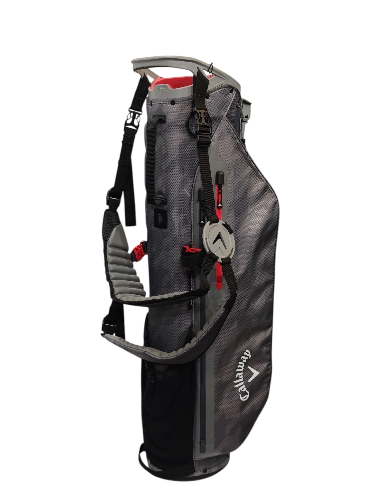 Callaway Par 3 HD Stand Bag Char Hound Red