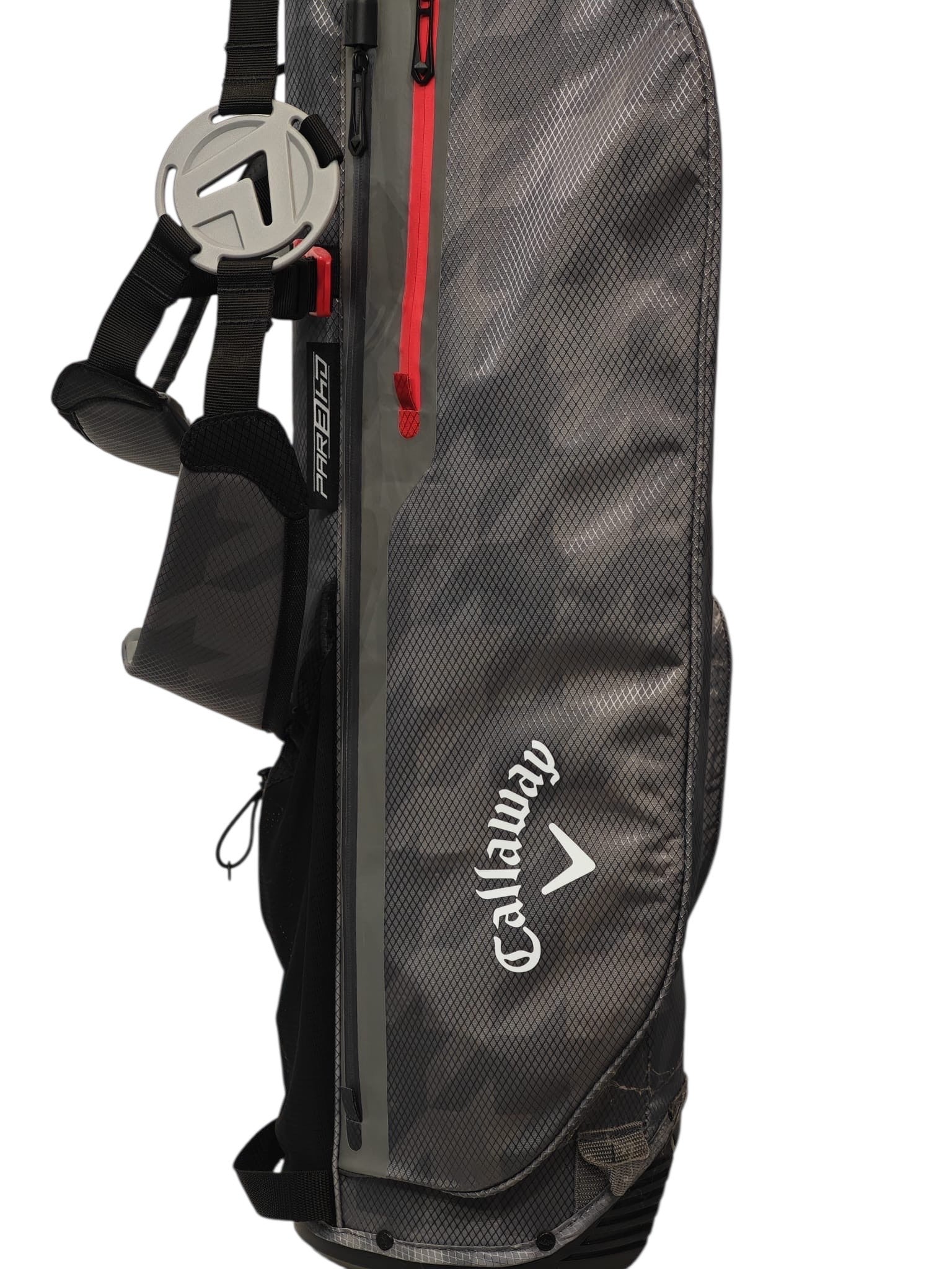Callaway Par 3 HD Stand Bag Char Hound Red