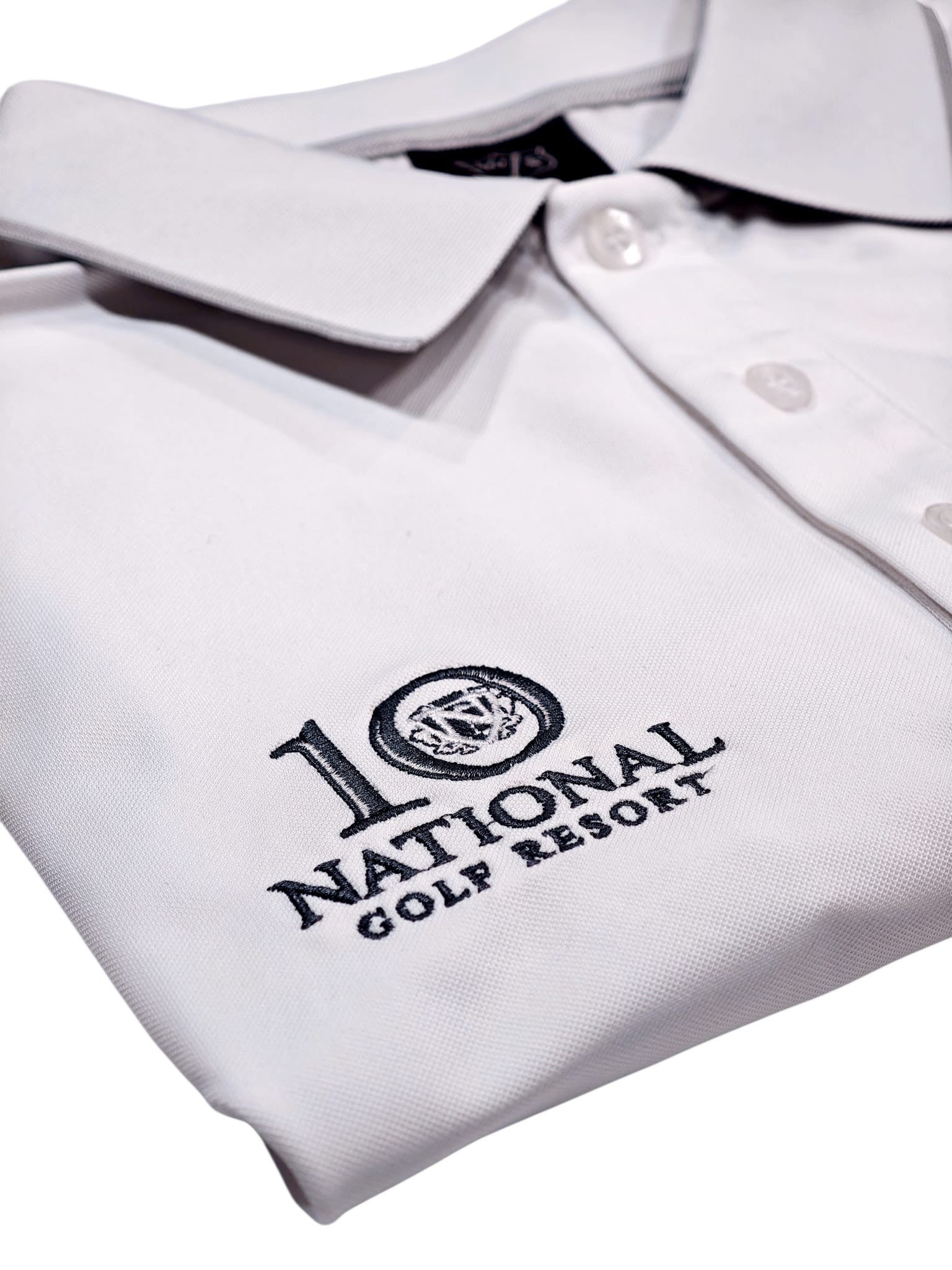 WILSON MEN'S CLASSIC POLO LOGO (WHITE)