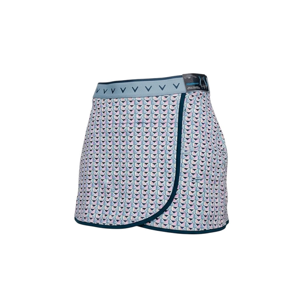 Women's Chevron Geo Wrap Skort