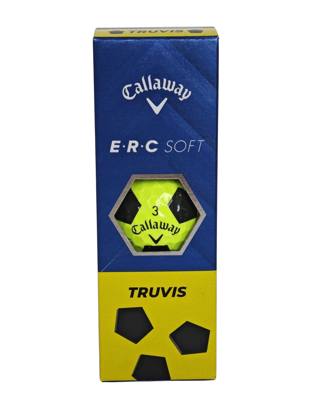 CALLAWAY ERC SOFT TRUVIS YELLOW GOLF BALLS