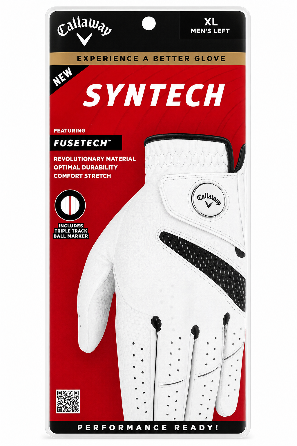 CALLAWAY SYNTECH GLOVE MEN'S LEFT XL